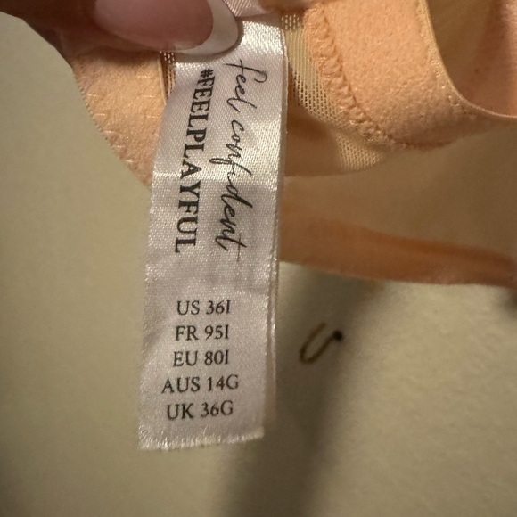 Playful Promises Nola Toffee Diamanté Underwire Bra | US 36I, UK 36G - Picture 12 of 13